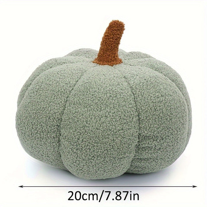 Myk Plush Gresskarpute - Dekorativ Videospill Plush Leketøy for Barn 0-3 År, Perfekt for Halloween | Luvikno