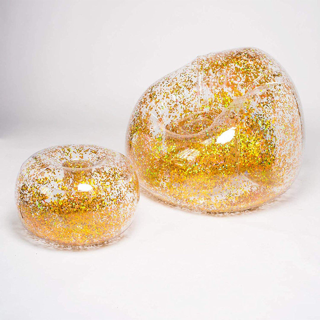 Unisex Oppblåsbar Loungeområde med Glitter Luvikno