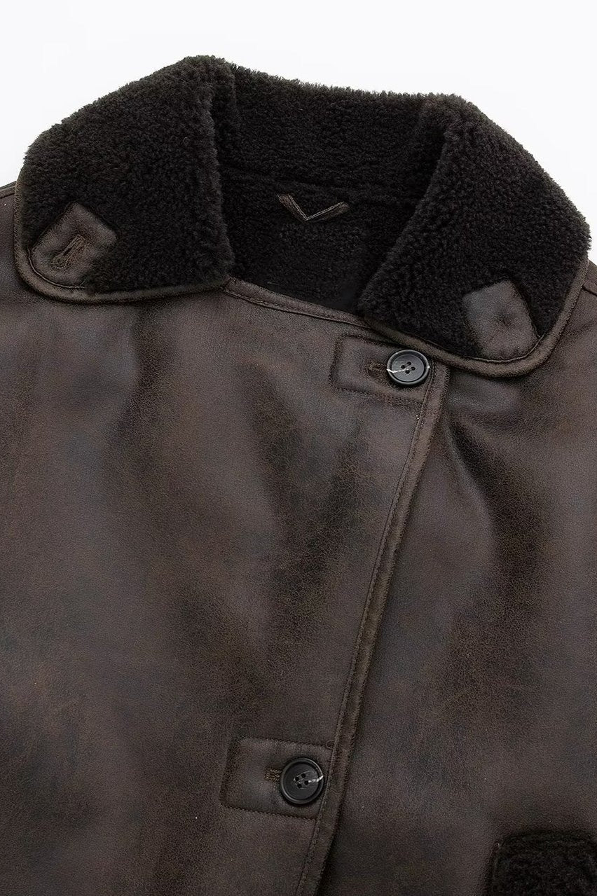Luvik | Omvendt Shearling-jakke