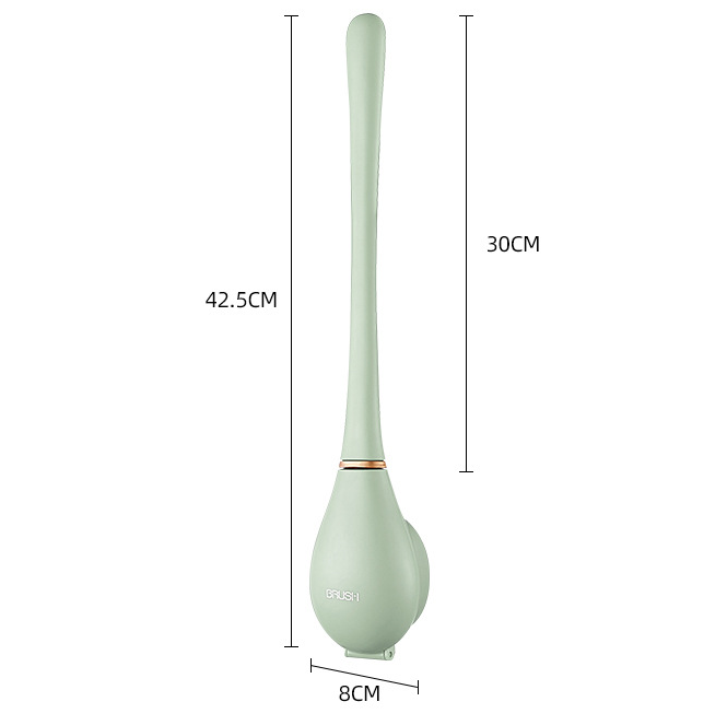 Luvikno | Fleksibel Silikon Toalettbørste Moderne Design