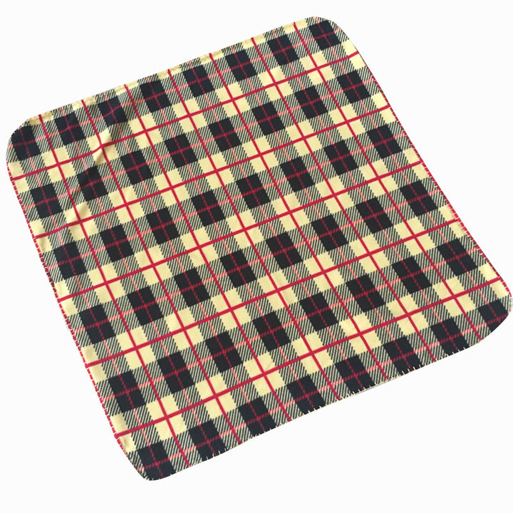 Dame Fleece-teppe med fint juledesign Luvikno
