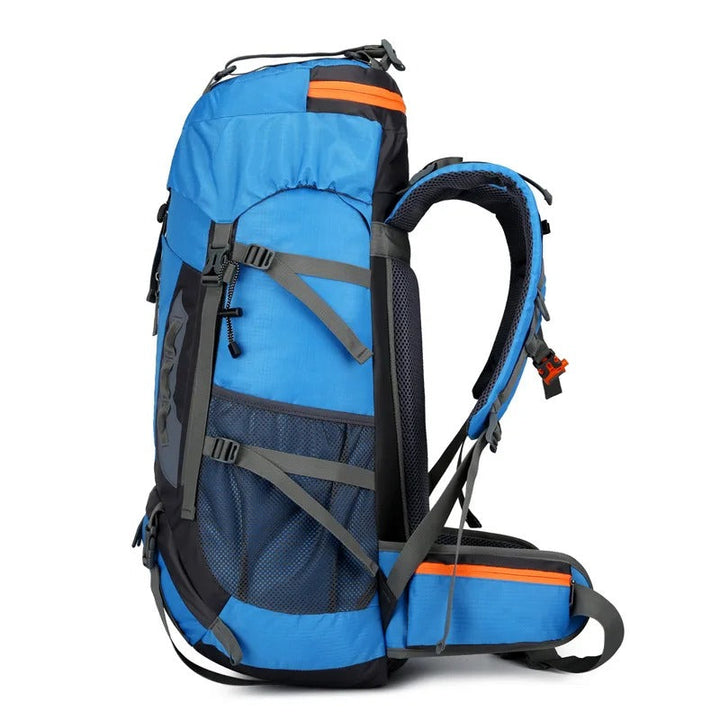 TrailBlazer Ryggsekk – Robust 65L Vanntett Ryggsekk Luvikno