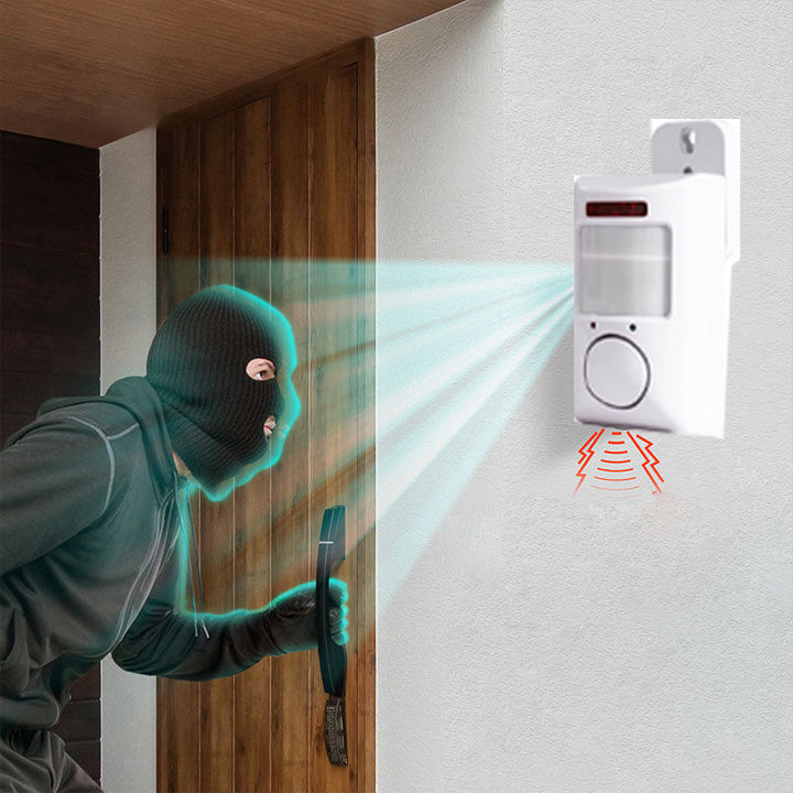 SecureGuard – Avbrudd intrusjonsforsøk umiddelbart med en høy 105dB sirenealarm Luvikno