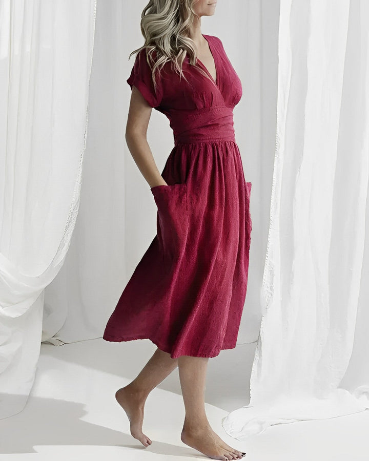 Luvik | Elegant pellavamekko