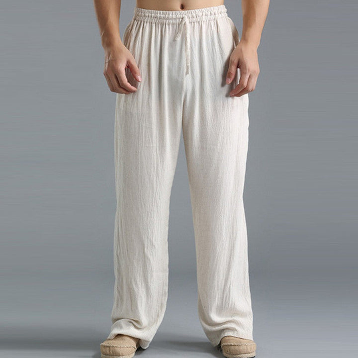 Luvik | Classic fit pellavahousut