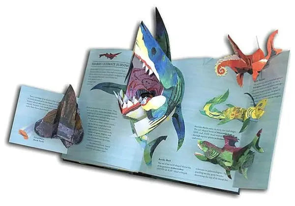 Luvikno | DinoWorld 3D Pop-Up Bok | Forhistoriske Dinosaurer & Havmonstre | Innbundet