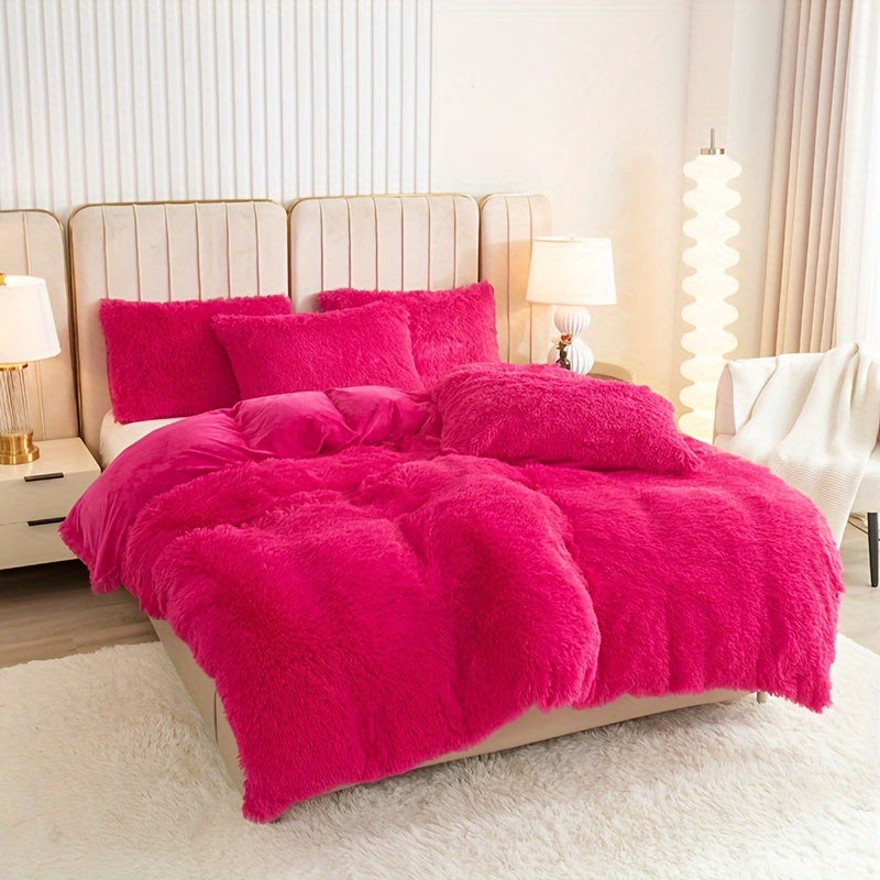 Luvikno | Ultra Soft Plush Duvet Cover Set with Zipper - Luksus & Komfort