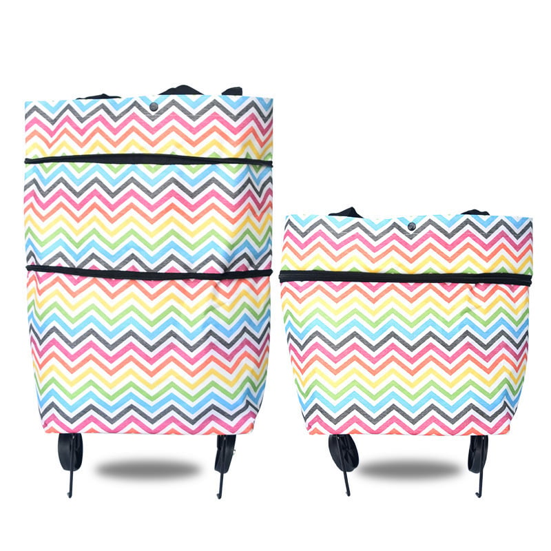 TurboTote Rullebag — shopping uten smerte, med plass for en livstid! | Luvikno