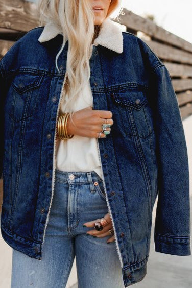 Luvik | Skumforet Denimjakke