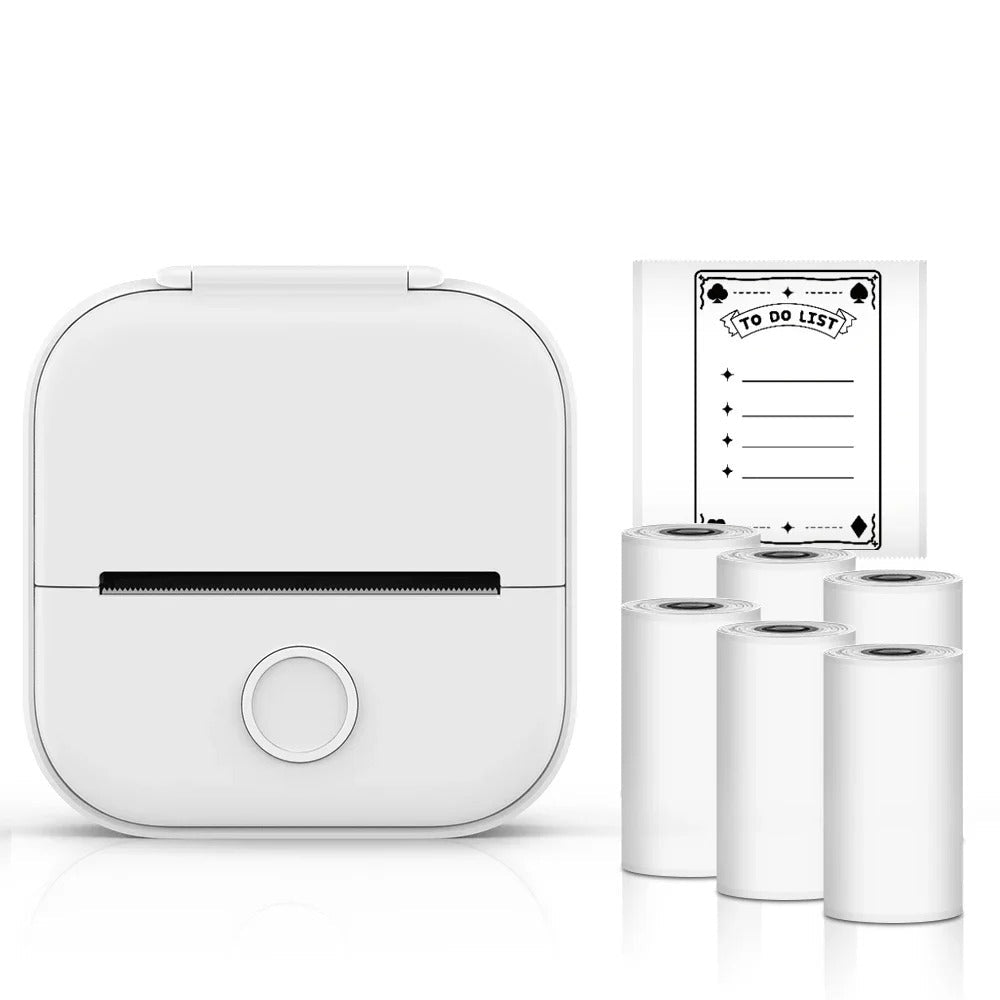 PocketPrint Mini – Bærbar termisk fotoprinter uten blekk | Luvikno