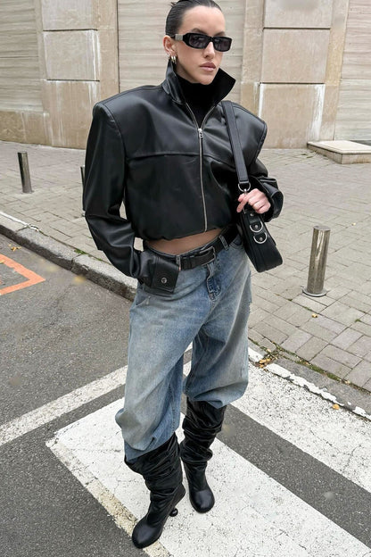 Luvik | Nahkamoottoripyörätakki