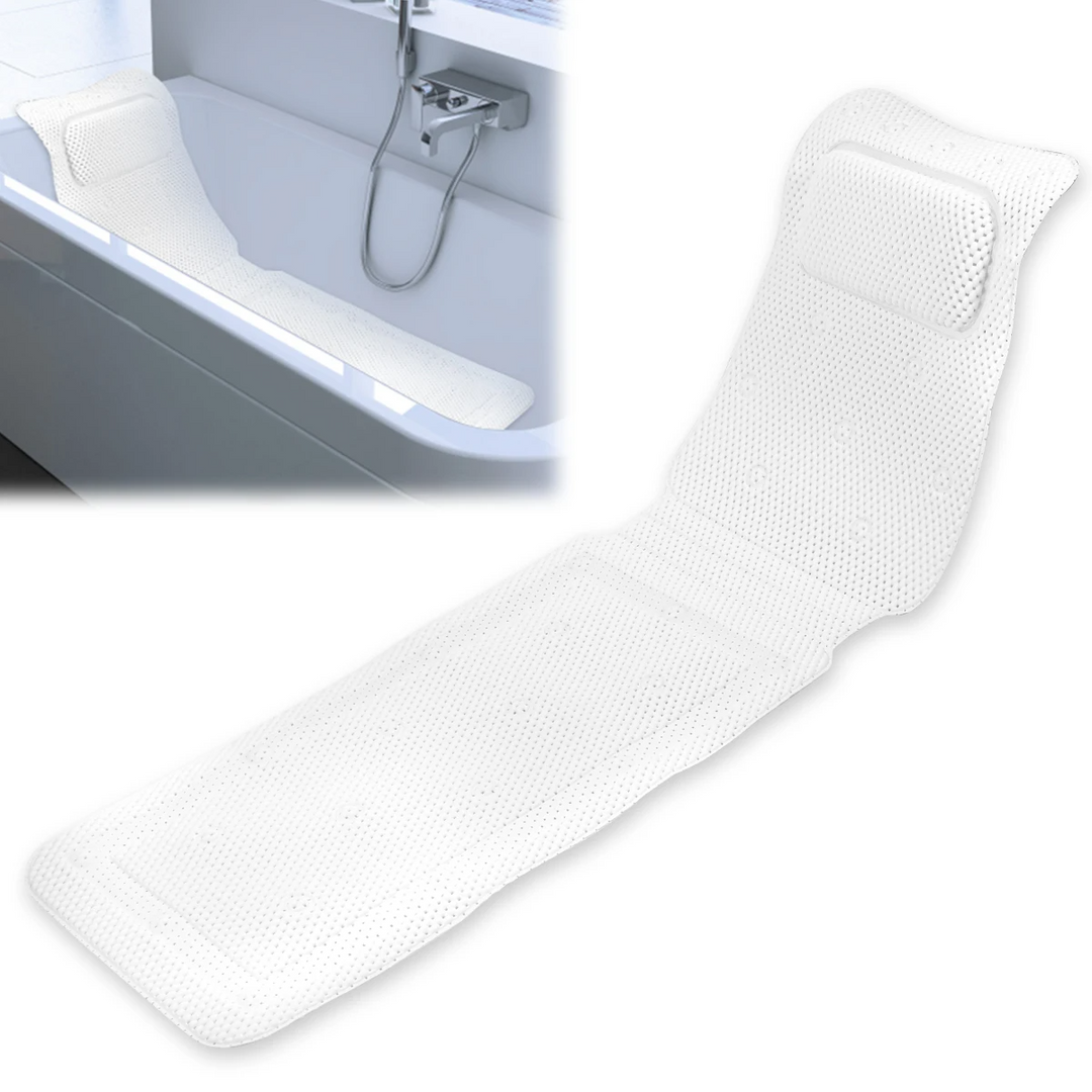 HydroComfort Non-Slip Badekar Matte med Pute Luvikno