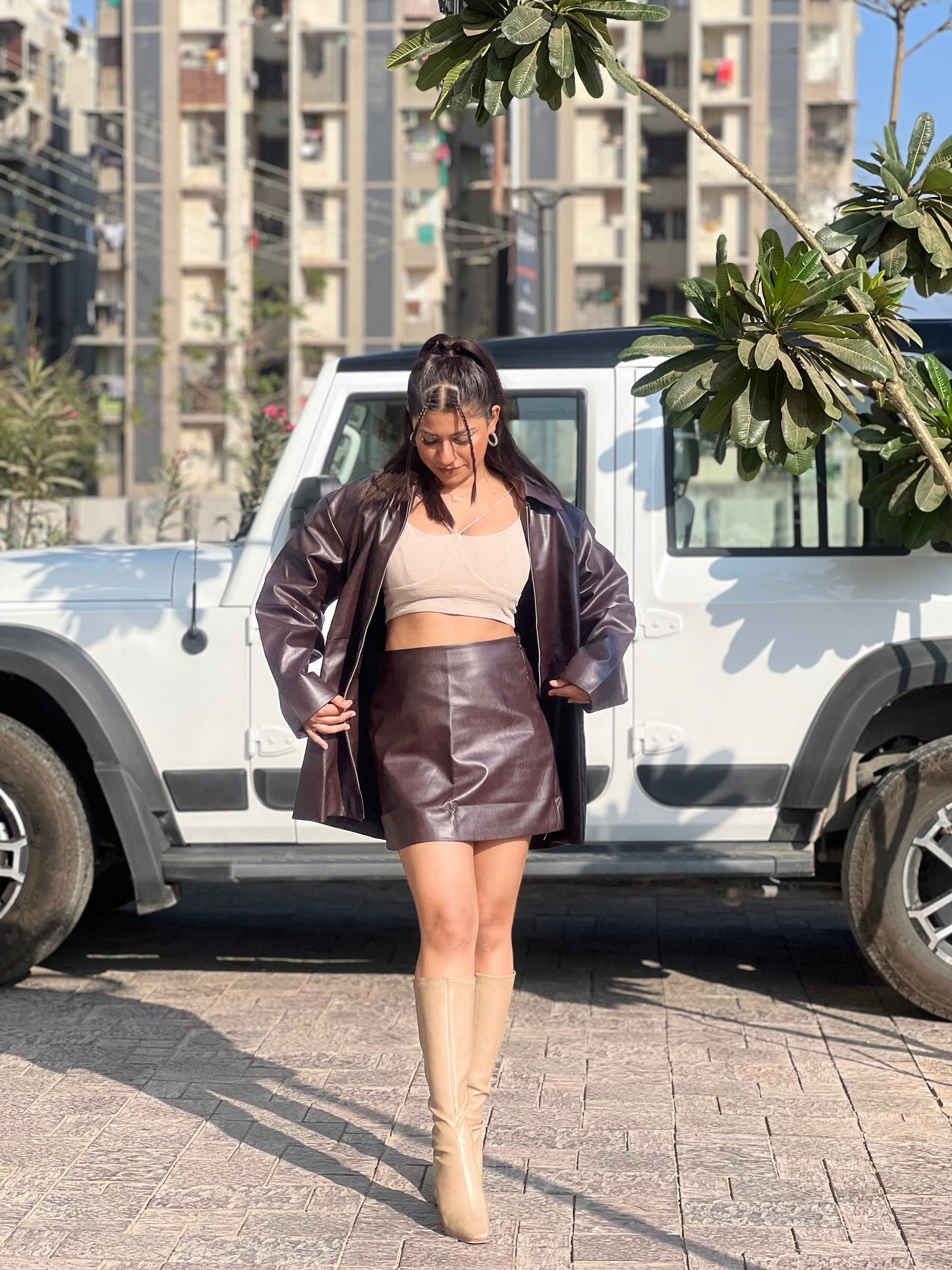 Luvik | pidempi takki & lyhyt hame köysisarja