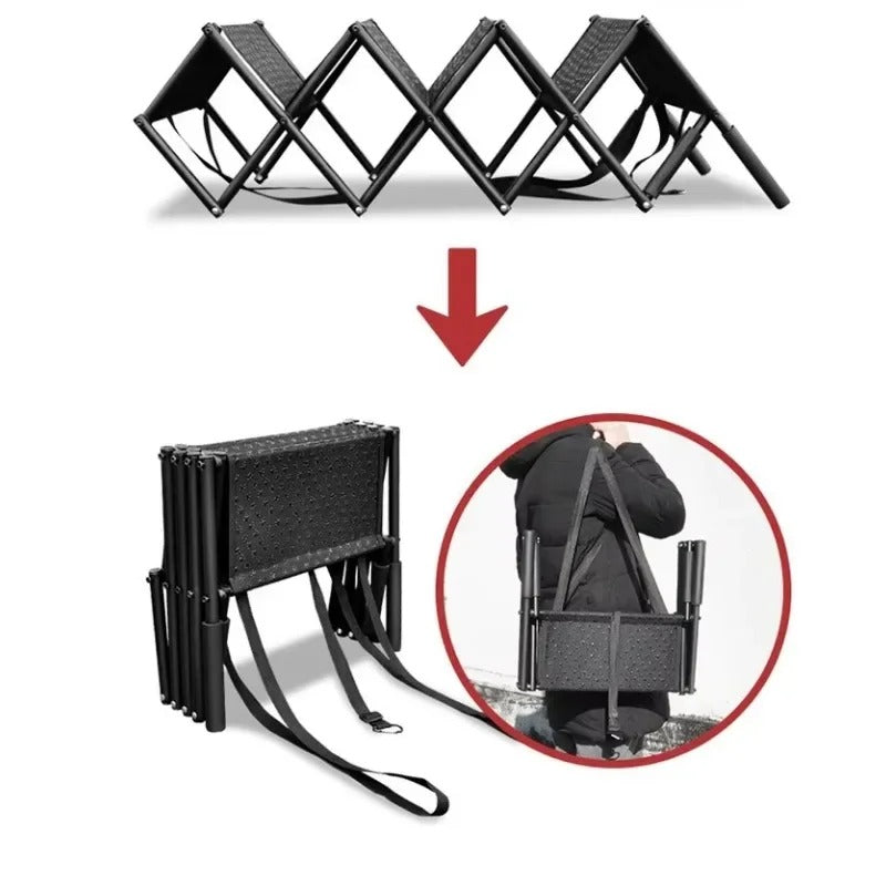 Folding Car Stair for Dogs | Safe Climbing for Puppies | Luvikno