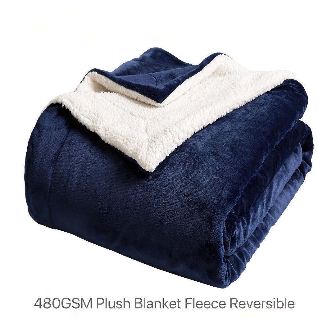 Luvikno | Chic Sherpa Fleece Teppet for Optimal Komfort