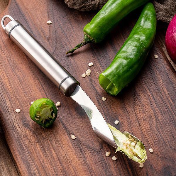 Stainless Steel Chili Seed Remover | Luvikno