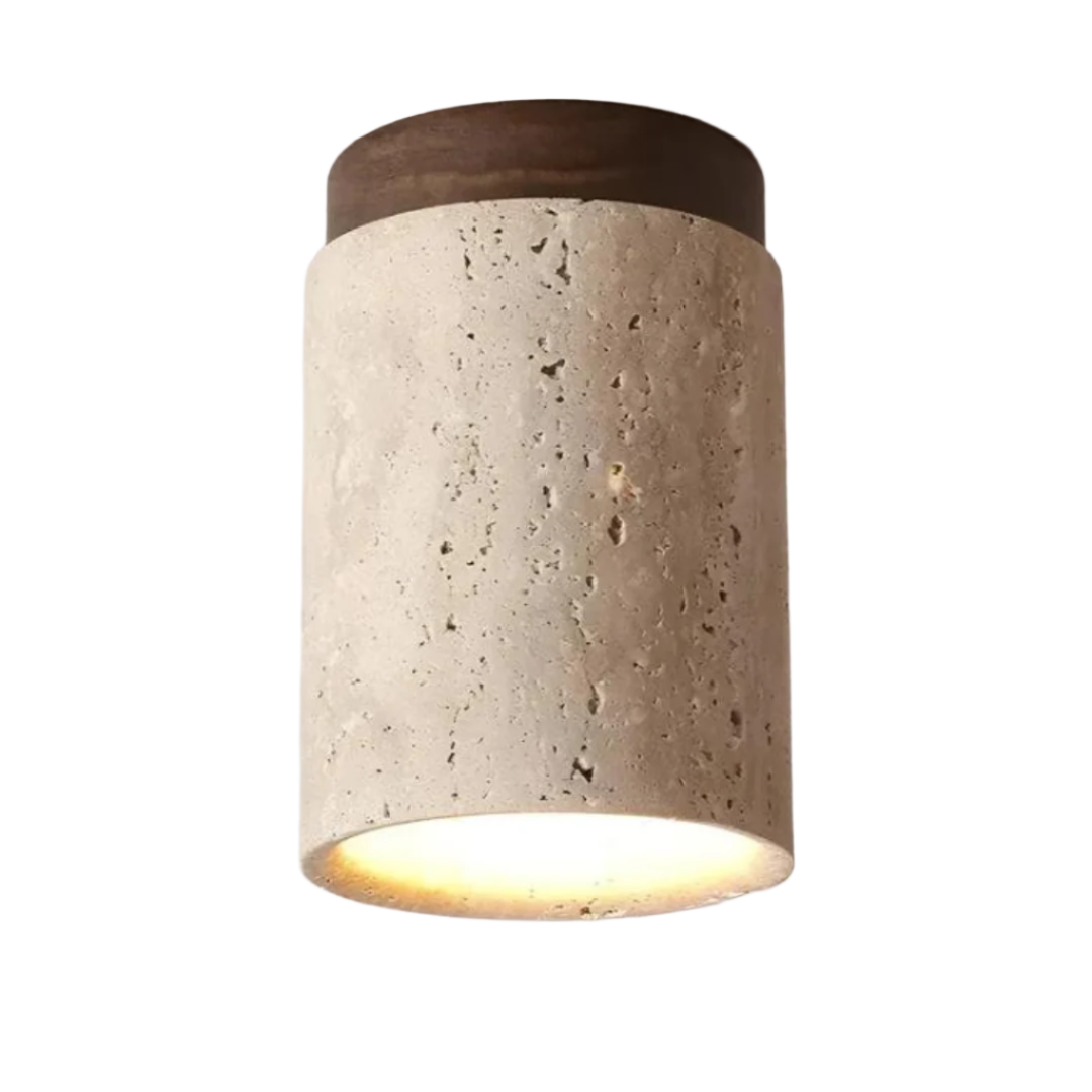 Trendy Rund Japansk Stil Taklampe - ZenLight | Luvikno