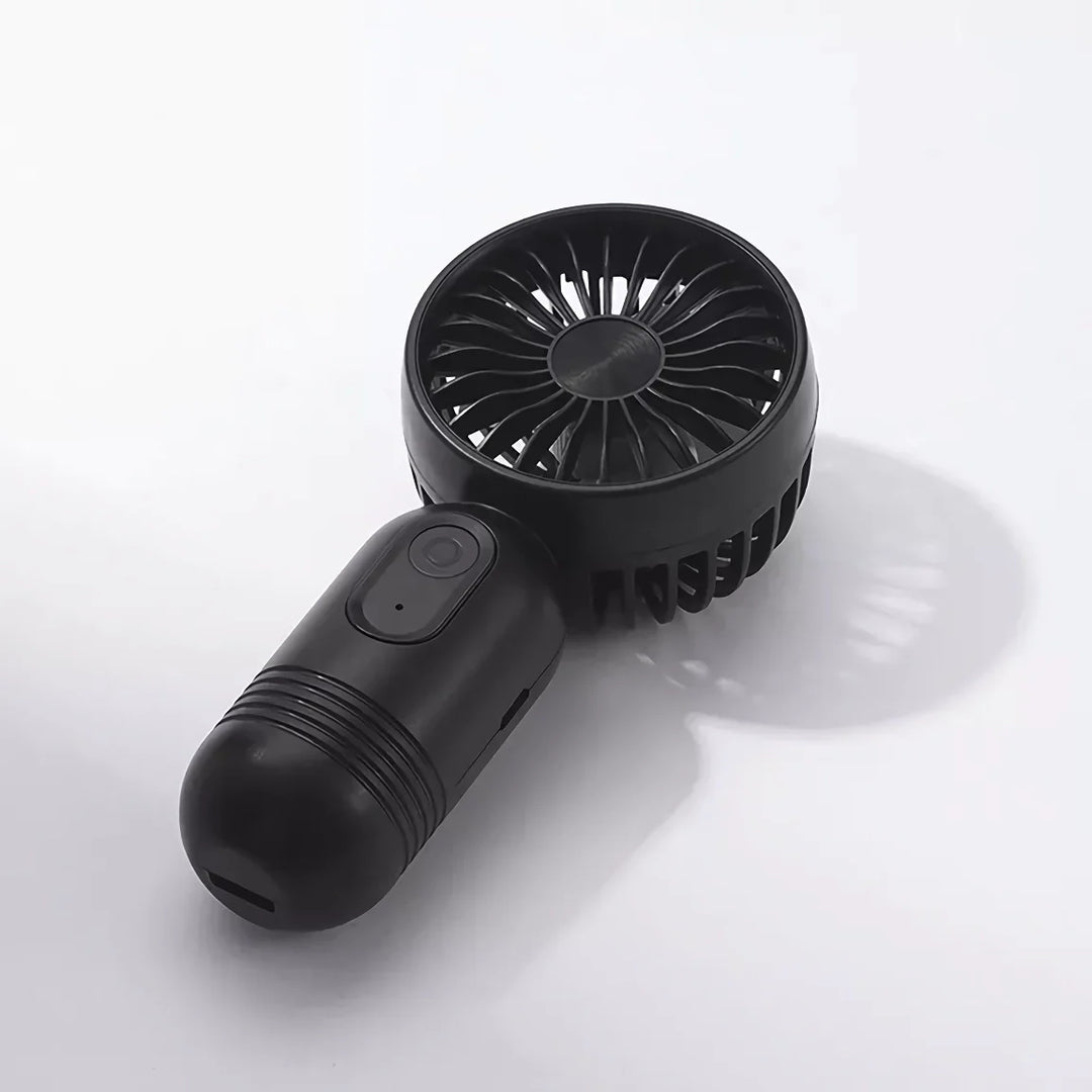 USB Oppladbar Mini Bærbar Vifte Med 3 Hastigheter | Luvikno
