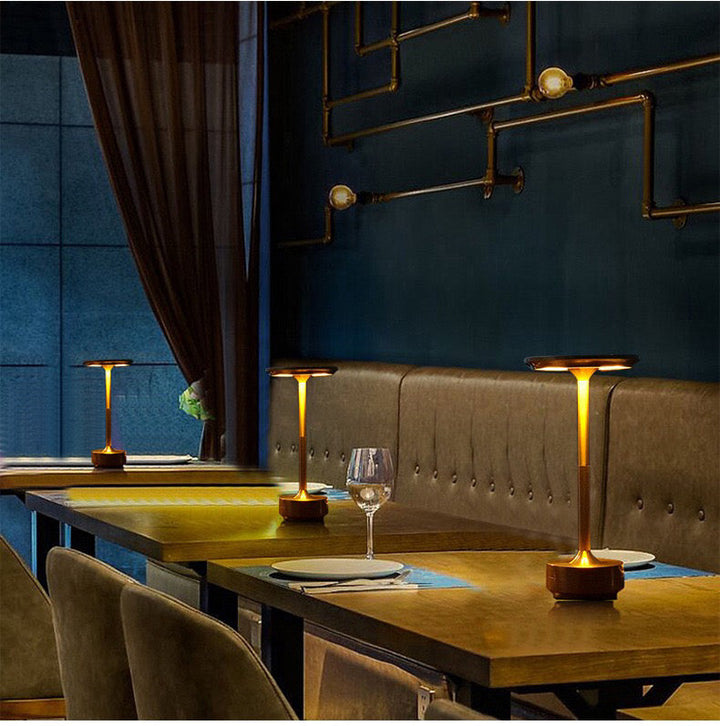 ClarityGlow Luxury Edition | Trådlamp LED Bordlampe | Luvikno