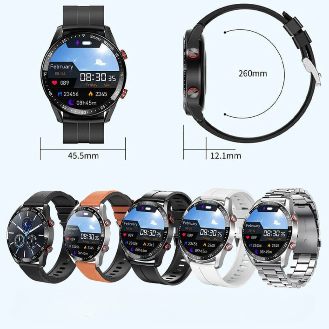 SwissActive Smartwatch – Avansert Multifunksjonell Klokke Luvikno