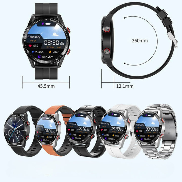 SwissActive Smartwatch – Avansert Multifunksjonell Klokke Luvikno