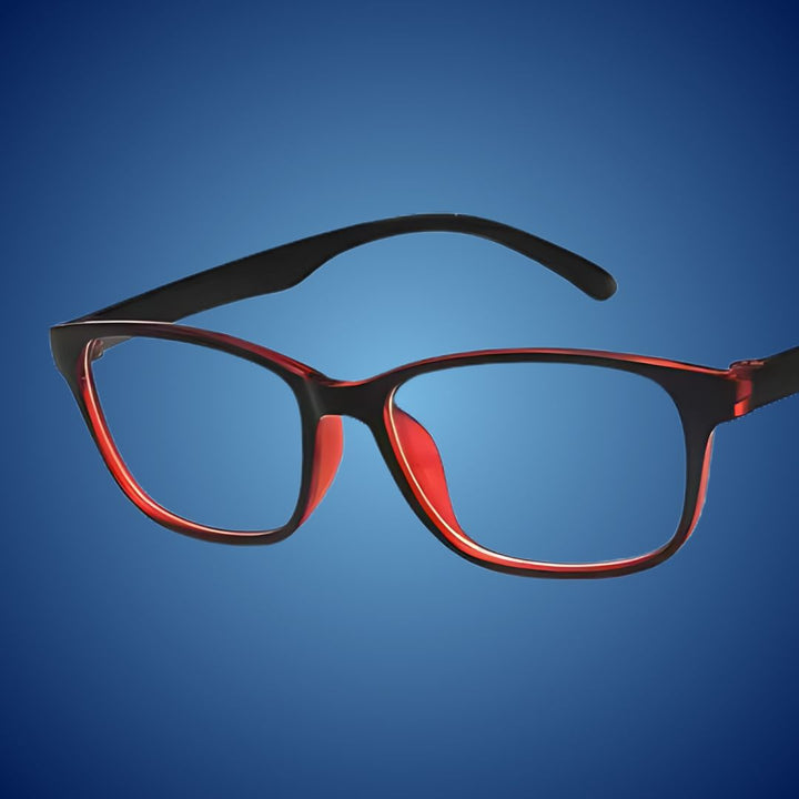 VisionGuard Blålysbriller | Øyestamme Lettelse - Søvnforbedring - Dataskjermbriller - Antirefleksbelegg Luvikno