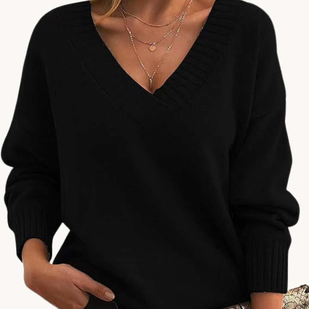 Luvik | V-pääntie neule naisille