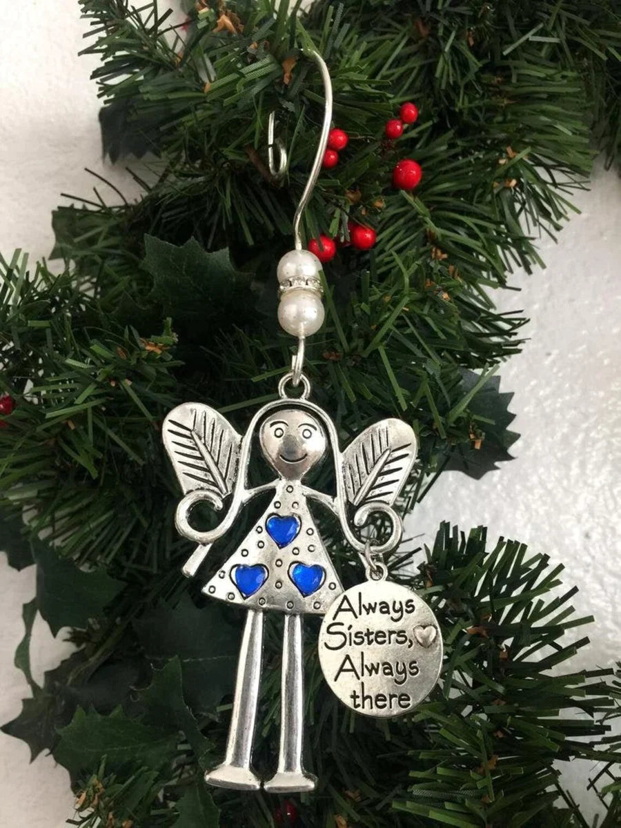 Engel Ornament Julegave - Morsom Vennskapgave | Luvikno