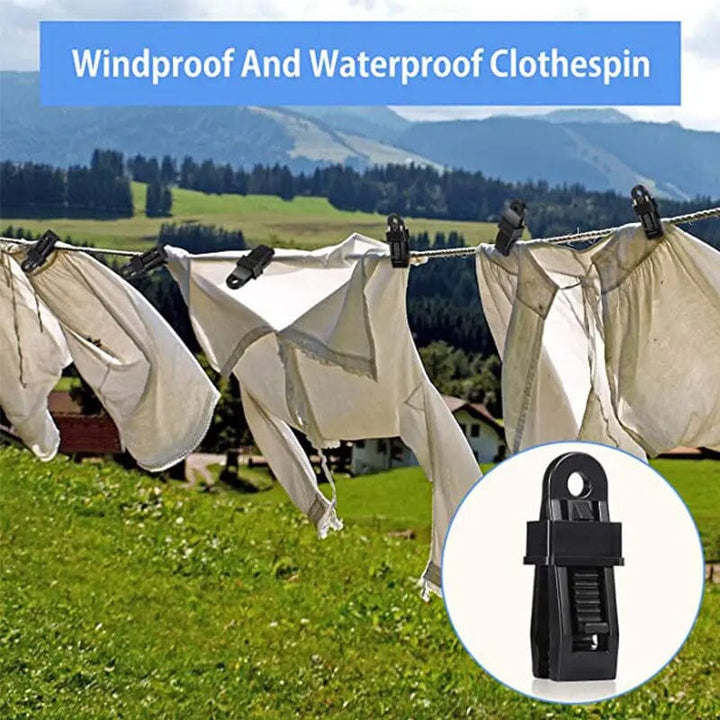 Justerbar Heavy Duty Lock Grip for Tarp & Shade Cloth | Luvikno