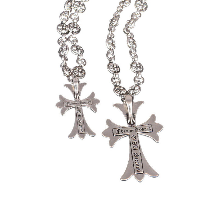 Luvikno | Gothic Cross Pendant Necklace