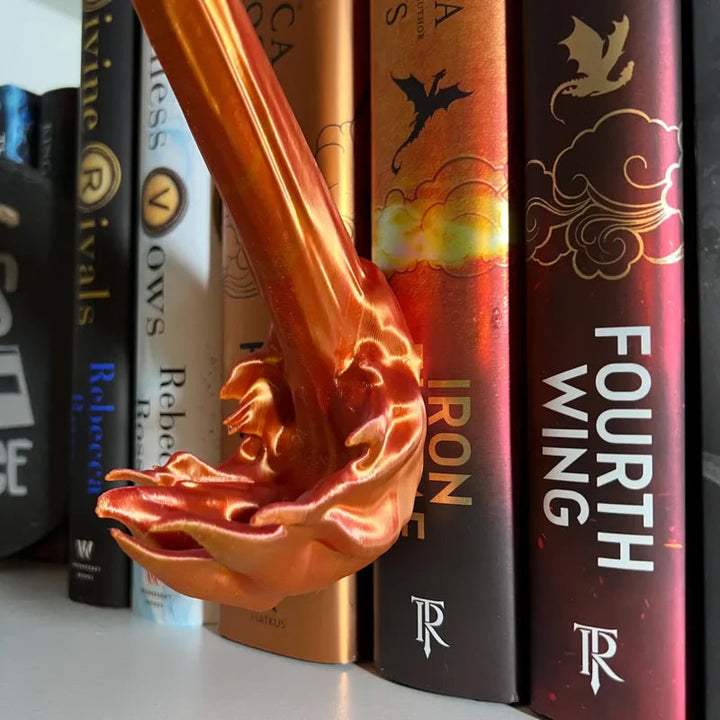 Dragon Flame Book Niche | Luvikno