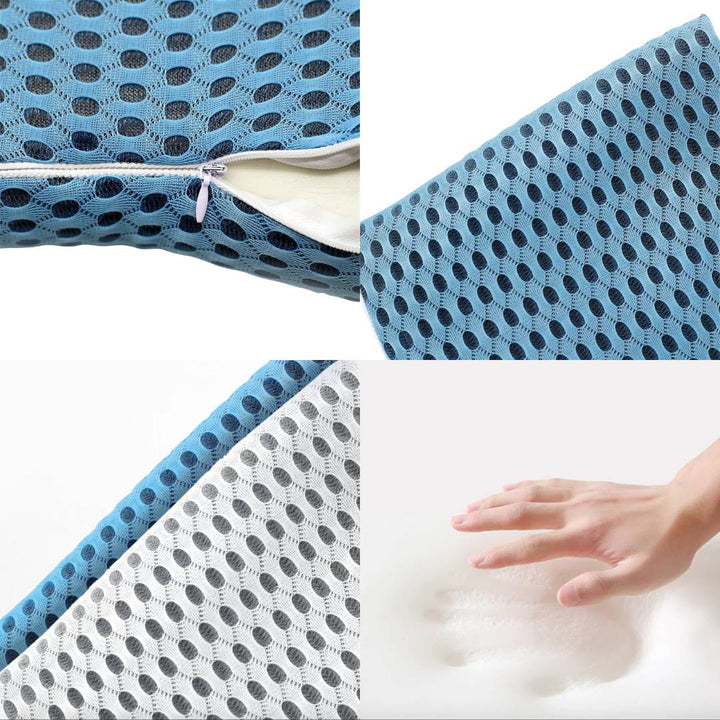 ComfortWave Lumbal Støttepute | for Lindring av Lændesmerter - Ergonomisk Design for Kontor - Kjøring og Hjemmebruk Luvikno