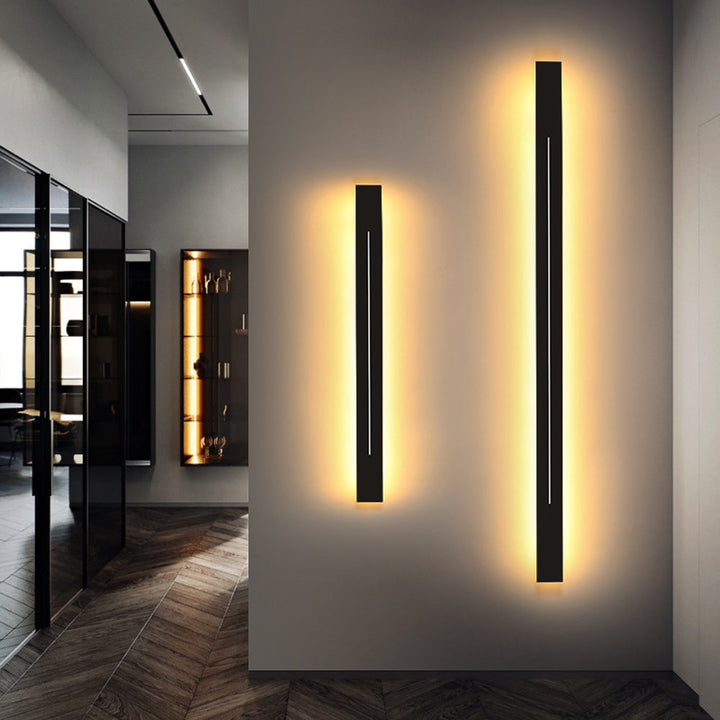 Moderne LED Vegglampe - LumièreGold | Luvikno