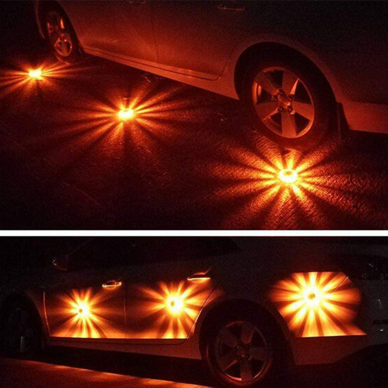 Blinkende varselslys med LED | Luvikno