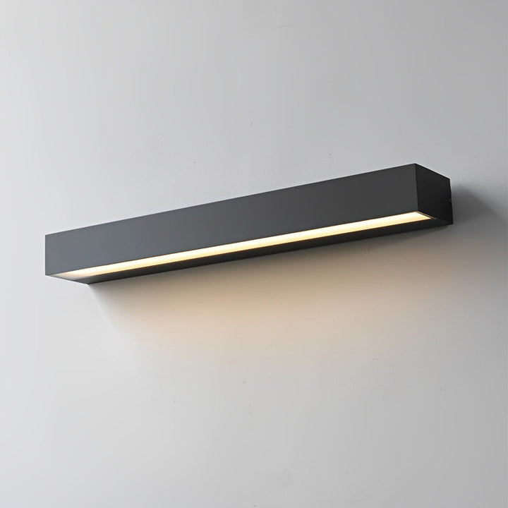 Vegglampe Moderne Svart Vanntett Utendørslampe Luvikno