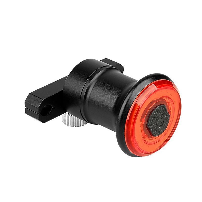 VeloSafe Slim – USB oppladbart intelligent sykkelbaklys med bremssensor | Luvikno