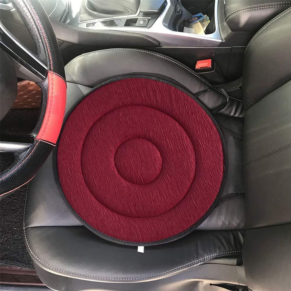 Luvikno | Rotaseat 360° Rotasjonerbart Setepute | Ergonomisk & Anti-skli | For Bil, Kontor & Hjem | Ryggvennlig & Komfortabel