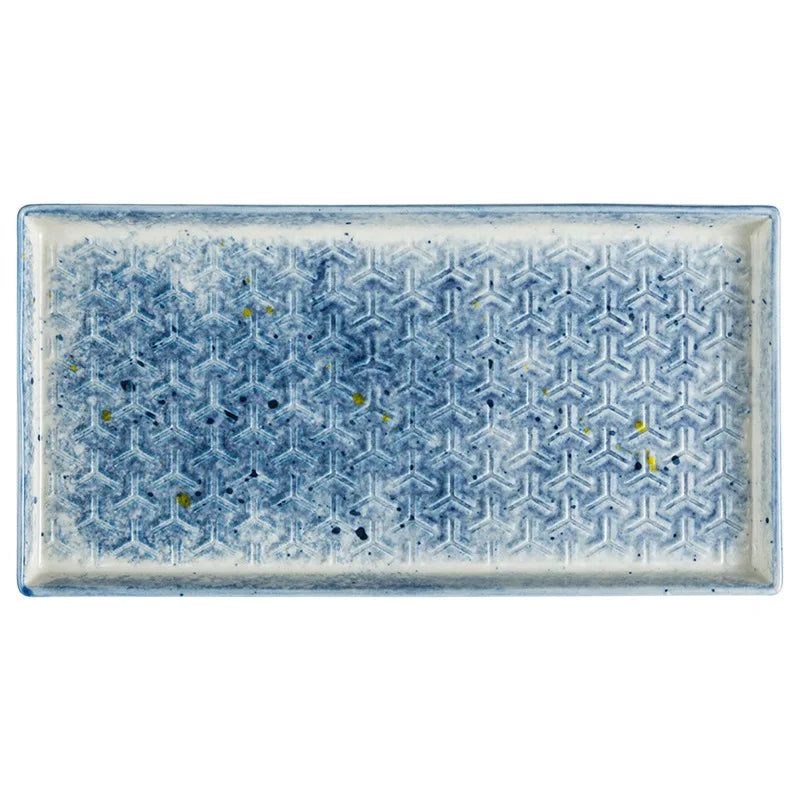 9.5" Keramisk Rektangulær Grillplate Restaurant Sushi Plate | Luvikno