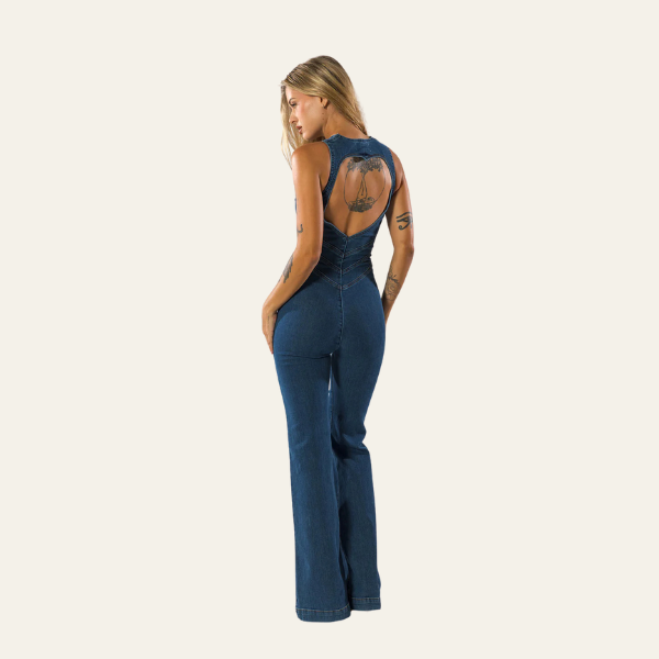 Luvik | Muotoonmuotoilevat Denim Haalarit