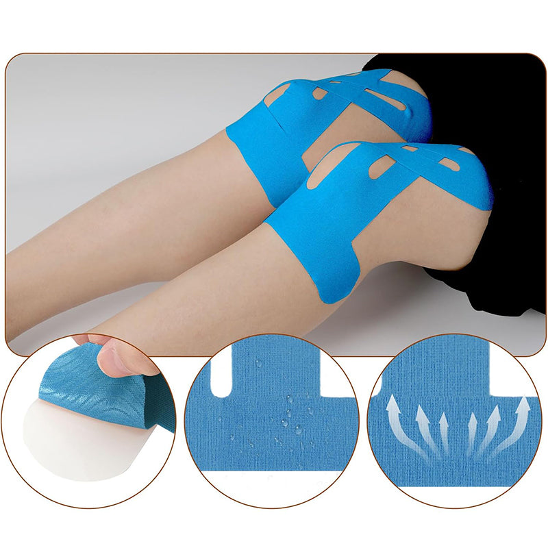 Luvikno | Forhåndskuttet kinesiotape for knær