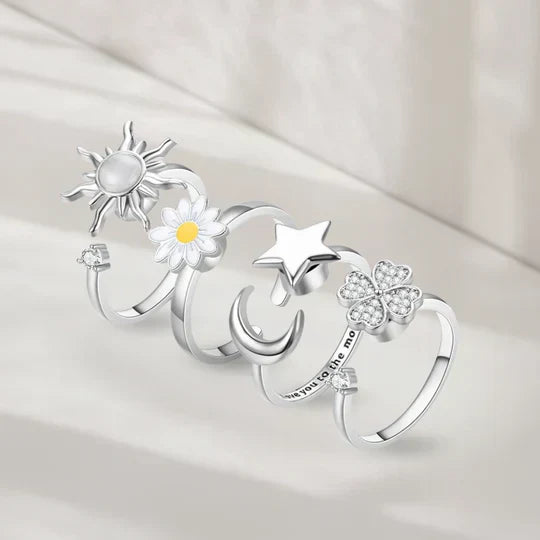 Luvikno | CalmRing Nua - Stylish Ring for Stress and Anxiety