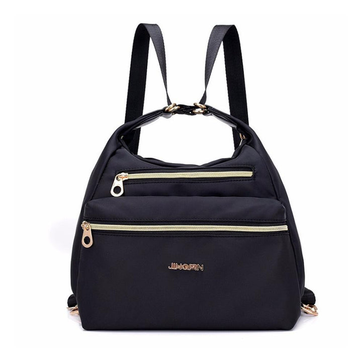 Bag med doble glidelåser, ryggsekk, håndveske og crossbody-veske | Luvikno
