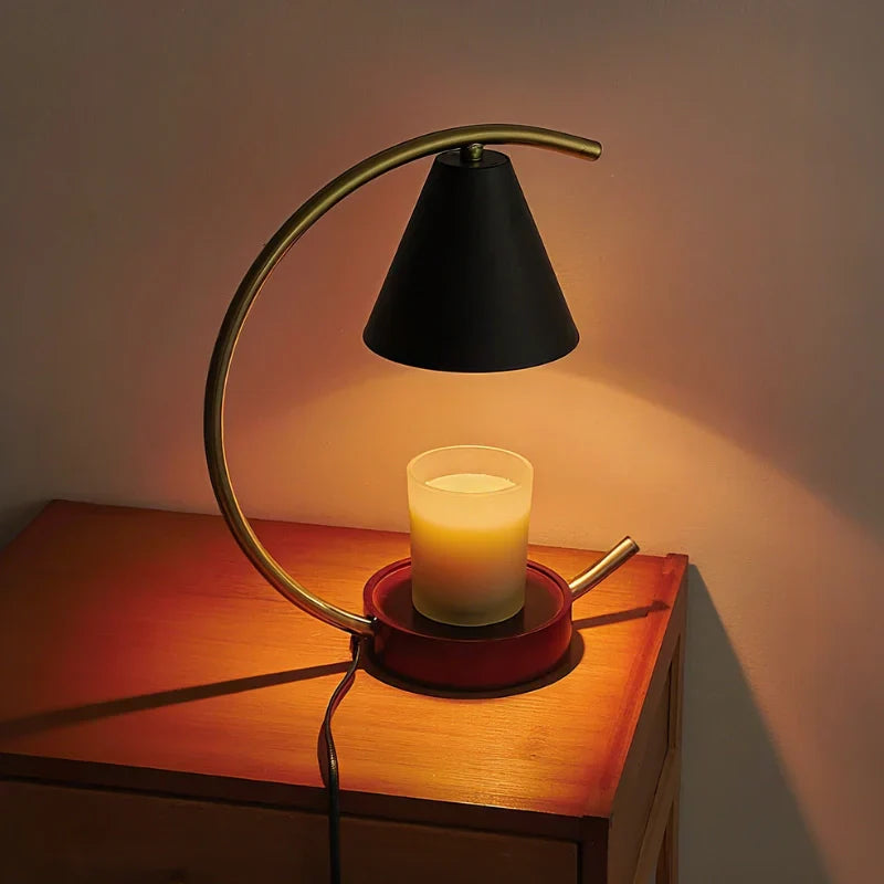 Moon Arc Wax Lamp | Luvikno