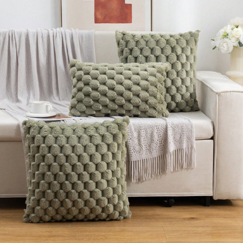 VelvetSoft Putetrekk – Ultra-mykt Plysjtrekk for Sofa eller Seng | Luvikno