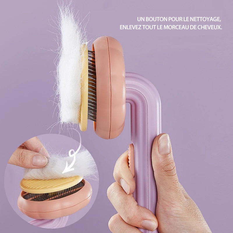 Pumpkin Comb Brush for Pets | luvikno