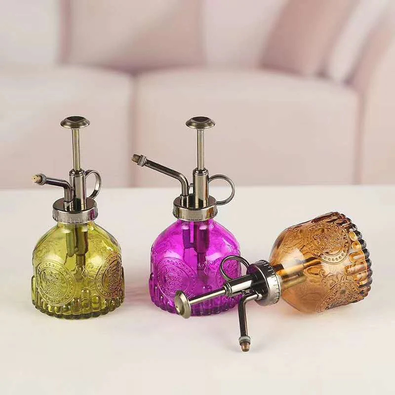 BloomMist Vintage Glass Spray Bottle Luvikno
