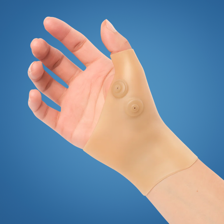 Smertelindring + Kompresjon – Non-Slip Silikon – Artritt & Leddstøtte for Hverdagskomfort Luvikno