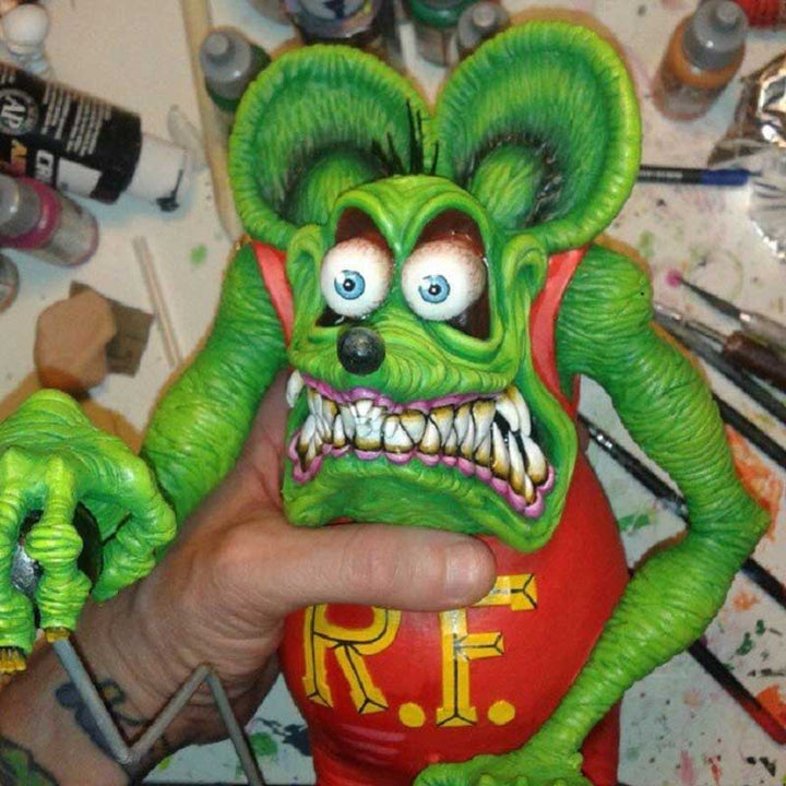 Sinne Stor Mun Monster Statuer | Luvikno
