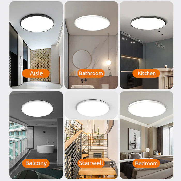 Stilig LED Taklampe - OrbGlow | Luvikno