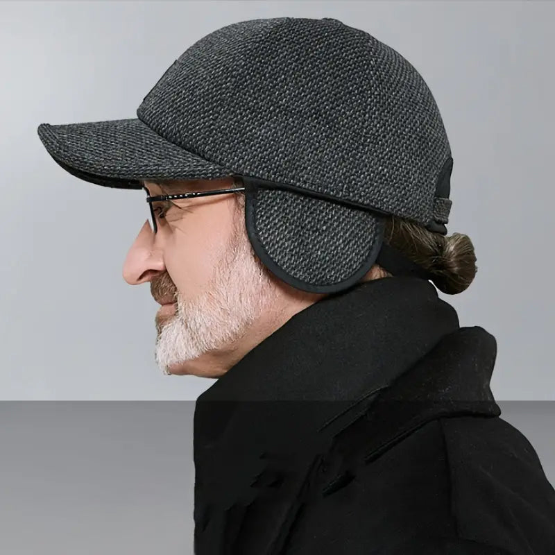 Luvikno | Vinter baseball cap med ørebeskyttere